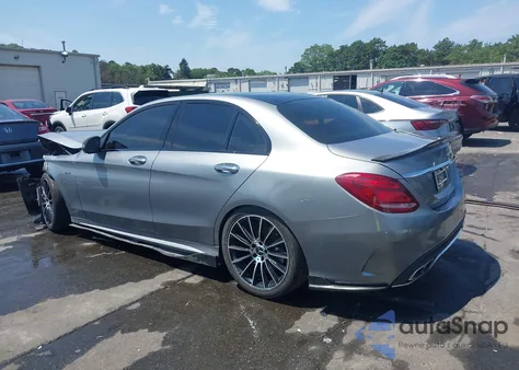 2016 Mercedes-Benz C 450 Amg 4Matic from USA, damaged, VIN 55SWF6EB2GU128272